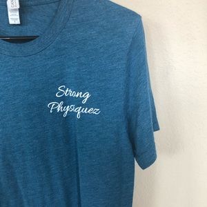 Teal Boyfriend Tee